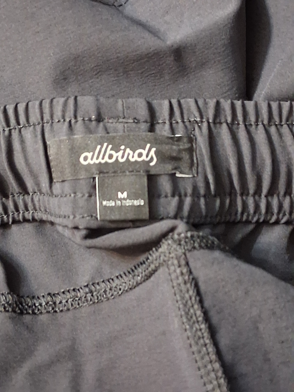 allbirds Black Athletic Shorts with Elastic Waist - Picture 5 of 6